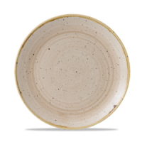 Stonecast Nutmeg Cream Coupe Plate